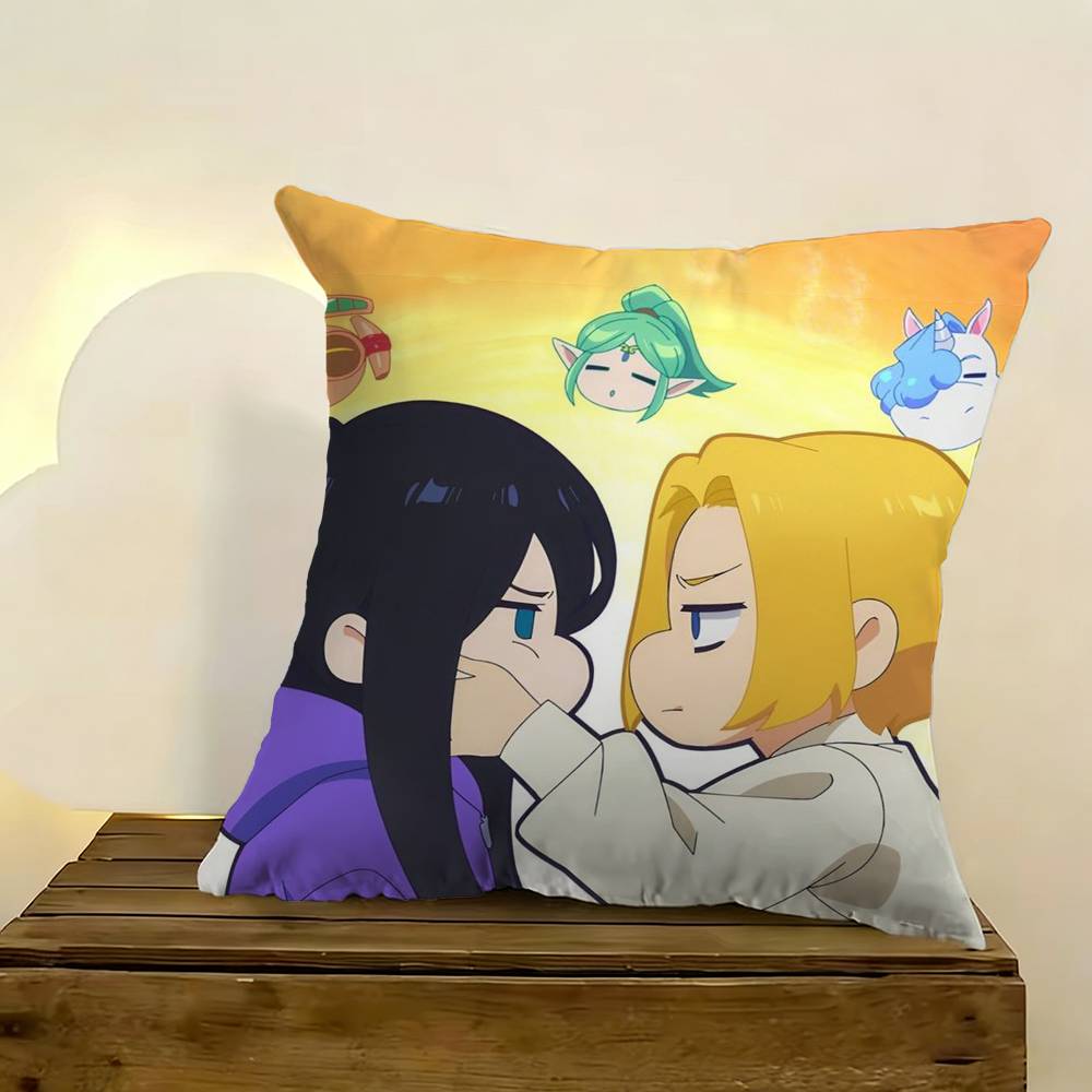 Fashion Z-Zenshu Anime Pillow Case For Sofa Living Room Home Office Decor Protective Cover