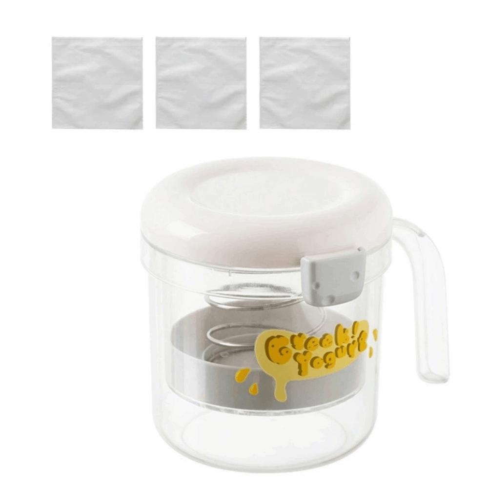 Мультяшный ситечко для отделения сыворотки из йогурта, мелкое сито, сепаратор сыворотки, аппарат для густого йогурта, домашний йогурт