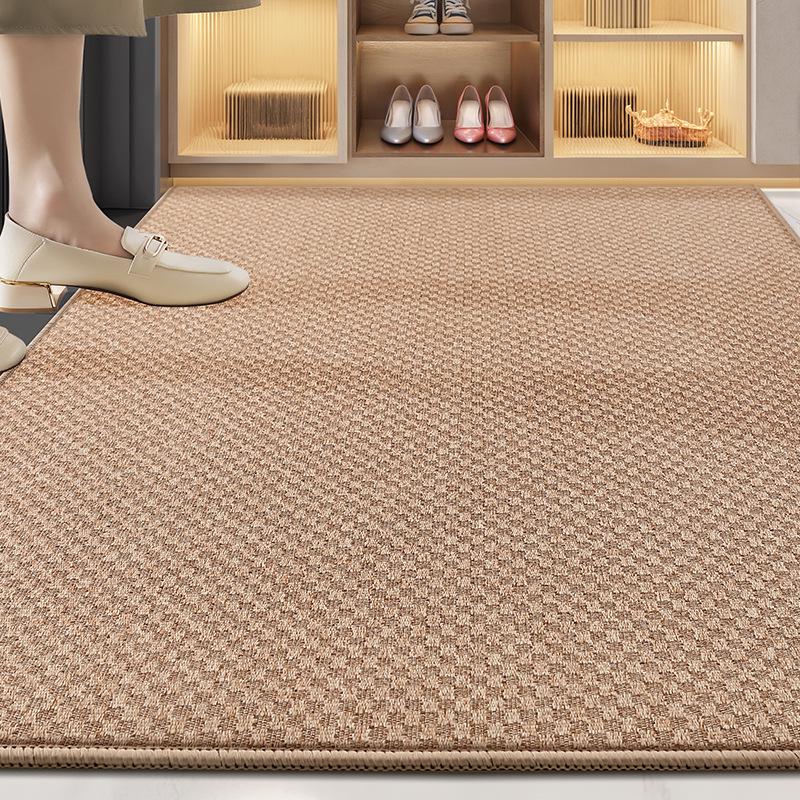 Elegant Non-Slip Outdoor Entryway Mat: Dirt-Resistant & Water-Absorbent