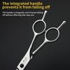Home Pet Grooming Scissors Stainless Steel Up and Down Bi-directional Curved Scissors 7 Inch Dog Hairdressing Tools