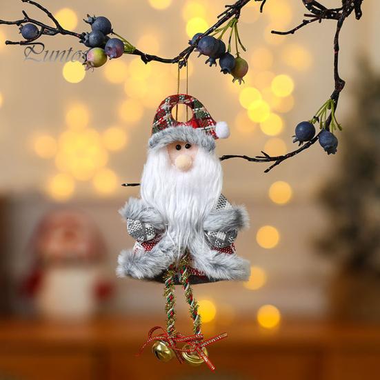 Christmas Pendant Fine Workmanship Christmas Tree Hanging Doll Ornament for Party Festive Home Decoration