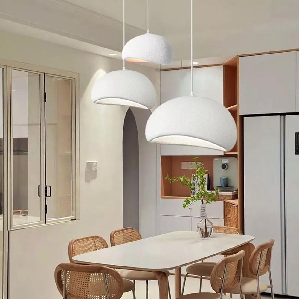 Wabi-Sabi Style Hanging Pendant Light  for Showrooms Restaurants Villas Living Rooms Dining Areas