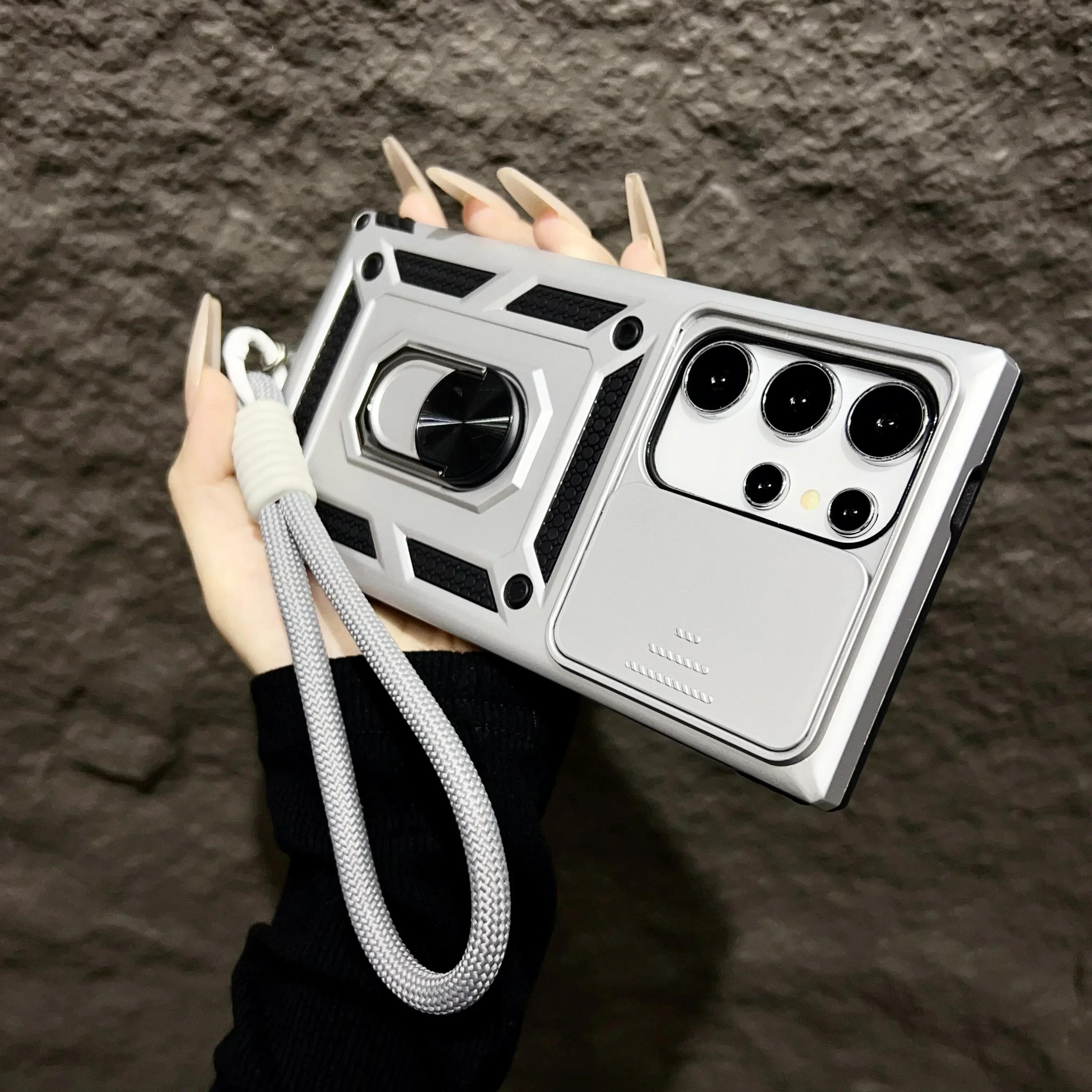 

Защитный чехол для камеры Tecno Camon 30 Premier 30 Pro 20 Pro 19 18 18P Spark 20 Pro + 20 20C 10 Pro Armor Hybrid Ring, задняя крышка For Camon 30 Pro 5G