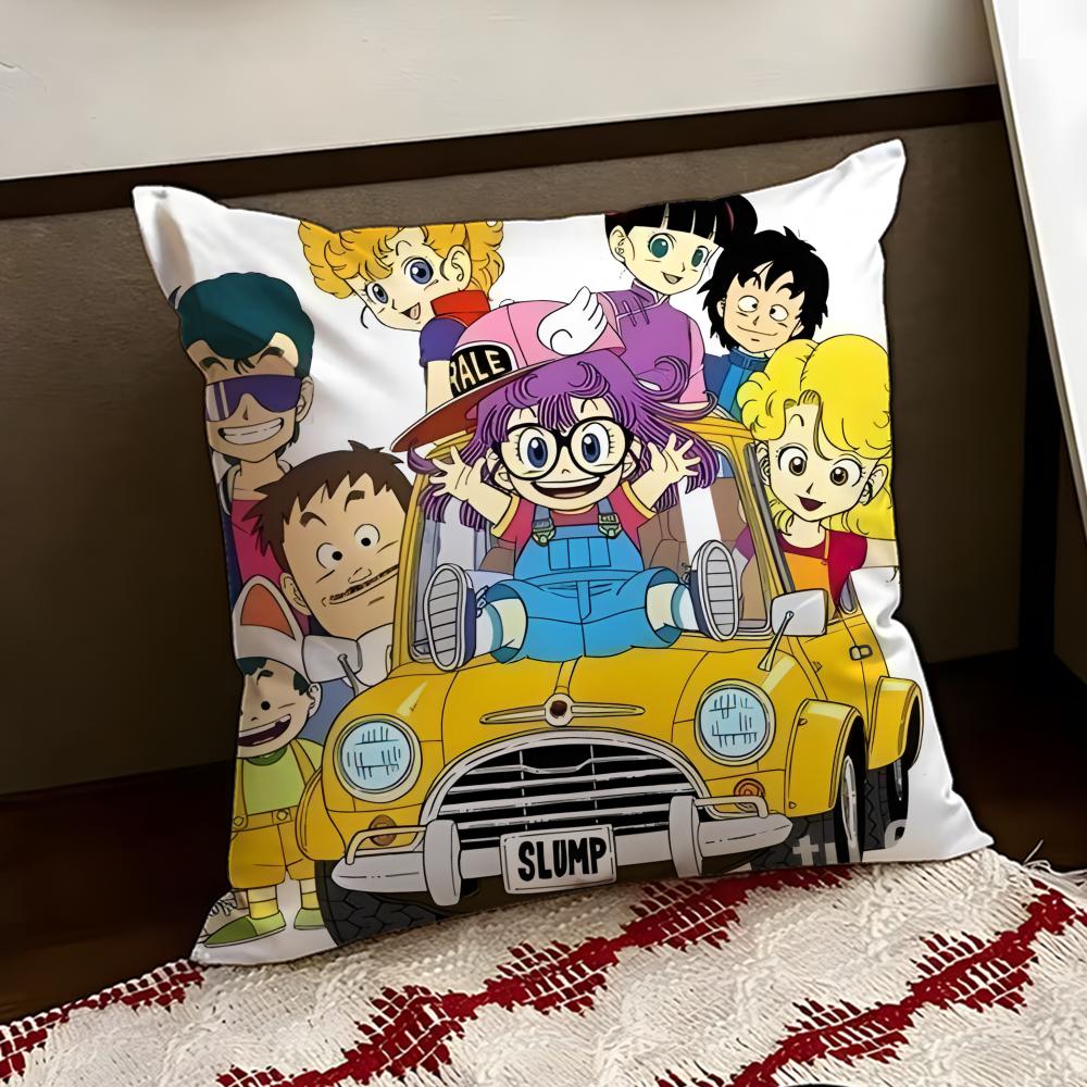 Kawaii DDr Slump Cushion Cover Reversible Soft Durable Pillow Cover Home Car MultiScene Use for Daily Comfort