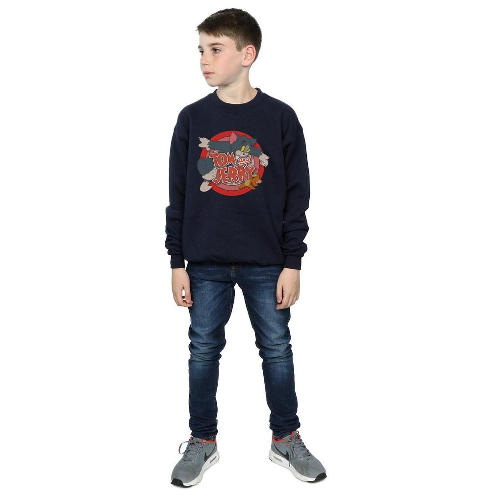 Tom and Jerry Klassisches Catch-Sweatshirt für Jungen