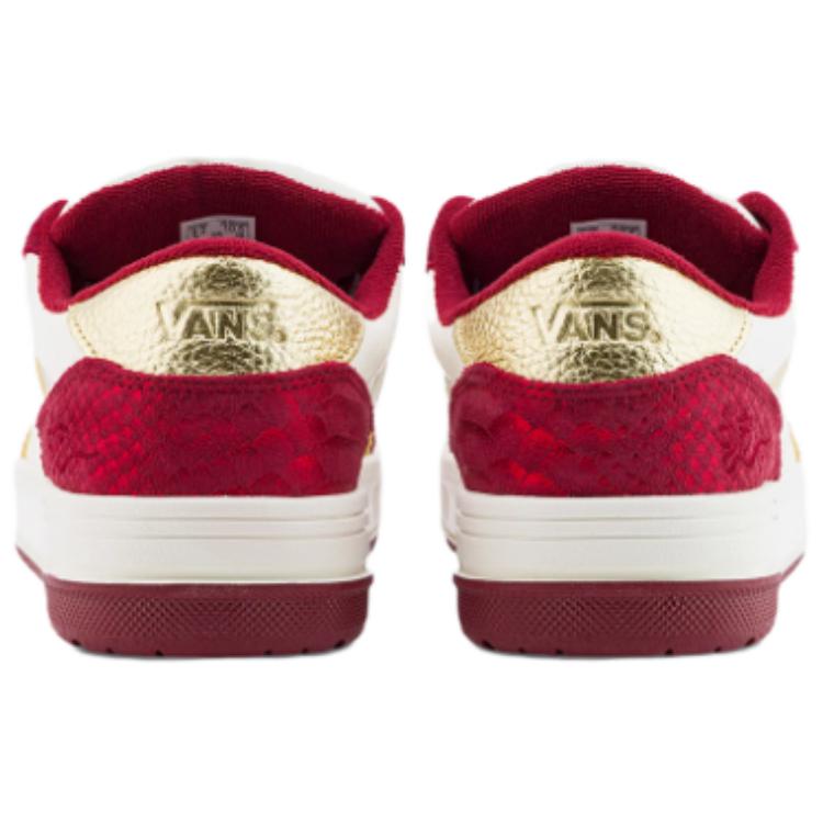 Vans Hylane Series Classics Year Of The Snake Edition Trendy Sports Low-Top Skate Shoes Unisex Sneaker Red Mi-Color VN000D1JCIT