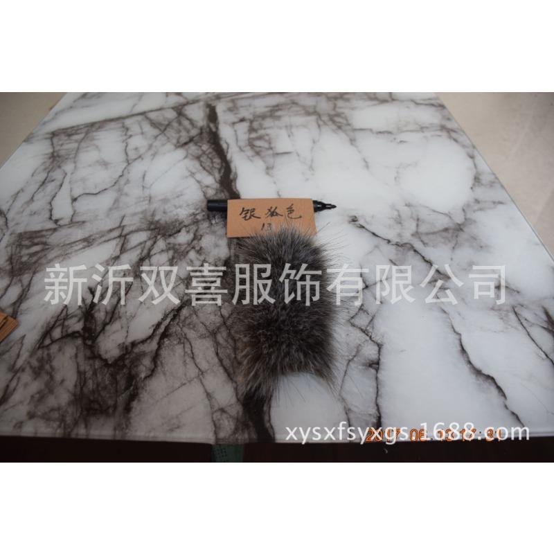 Haining fur autumn and winter new fur vest imitation fox fur women's medium and long casual fur coat