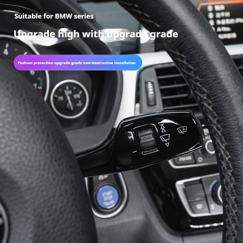 Car Windshield Wiper Steering Lever for BMW 1 3 4 5 6 7 Series 5 Series GT Car Turn Signal Windshield Wiper Lever Switch Cover