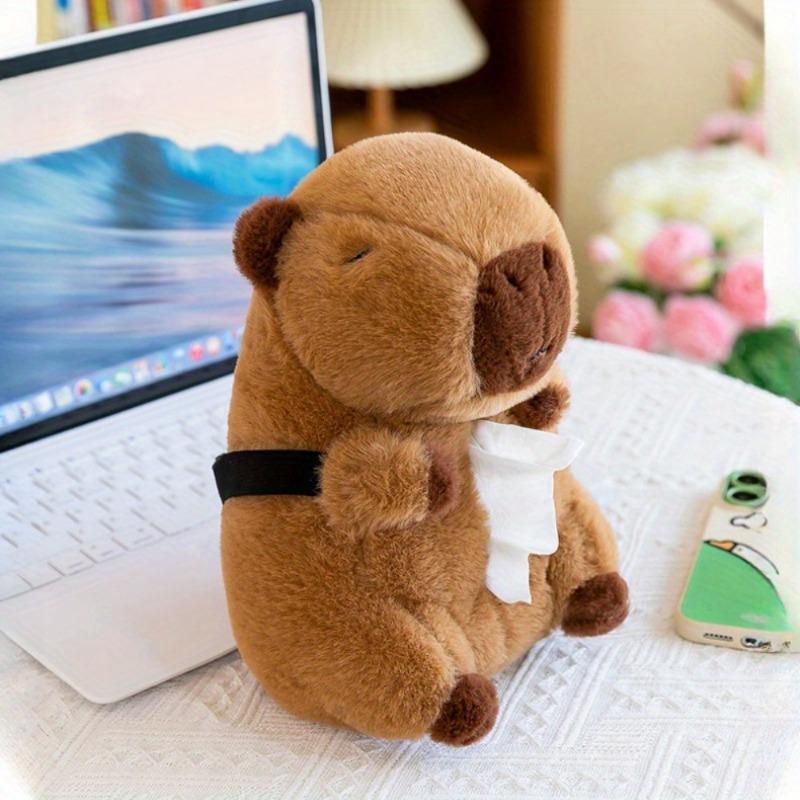 Car Tissue Box Cute Car Armrest Box Creative Drawout Paper Box Multi Functional Hanging Tissue