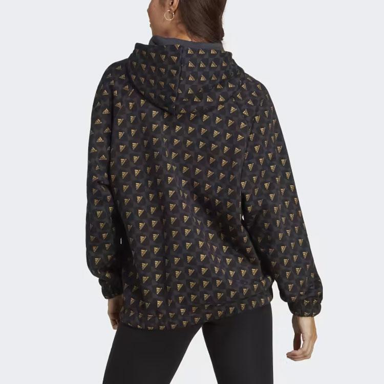 Adidas All Season X Logomania Hoodie Damen Hoodies Schwarz IM1259