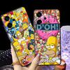 The S-simpsons Phone Cover Case for Oppo Reno 4F 5 6 7 8 10 11 14 F9 F11 F29 A84 A74 A93 A98 A78 A96 A76 A83