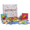 Wooden 3d Puzzle For Kids With Interlocking Blocks For Family Play And Brain Development