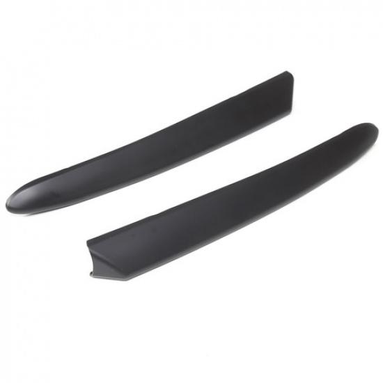 Mat Zwart ABS Voorbumper Bovenste Grille Sierlijst Voor Fiat 500 2016-24