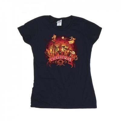 Camiseta feminina/senhora The Nightmare Before Christmas de algodão assustador