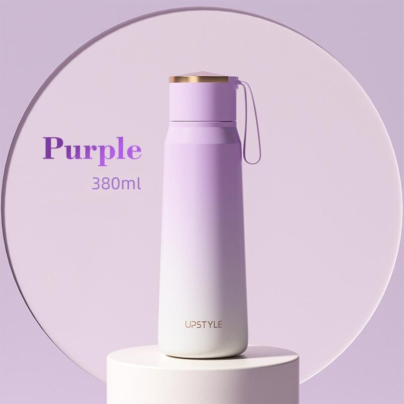 Tumbler Cup Gradient Color 380ml Cold Hot Water Bottle 304 Stainless Steel Thermos Bottles Insulated Coffee Mug Vacuum Flask