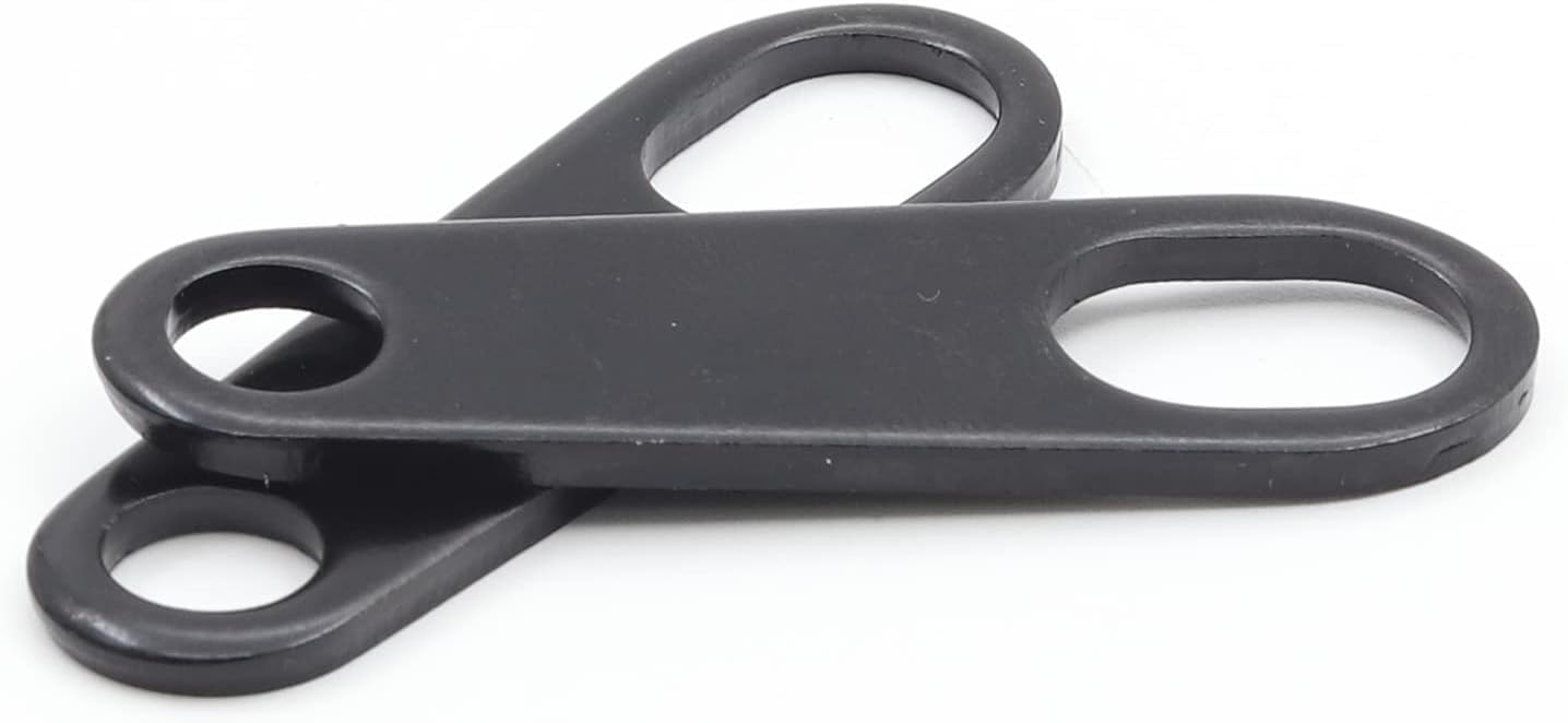 

Biqing 2 Turn Signal Stays, Motorcycle Turn Signal Stay, Base Bike, Turn Signal Bracket, Durable, Exterior Parts, Black Style13 чёрный