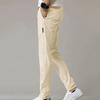 Men Pants Elastic Waist Trendy Polyester Casual Drawstring Men Trouser for Street Wear
