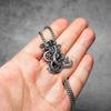 Vintage Retro Captain Mermaid Pendant Necklace Chain Unisex Men Women Fashion Gothic Amulet Talisman Jewelry Party Gift