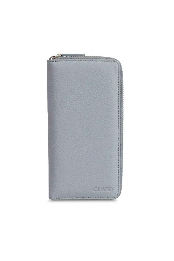 

Guard Gray Zippered Portfolio Wallet