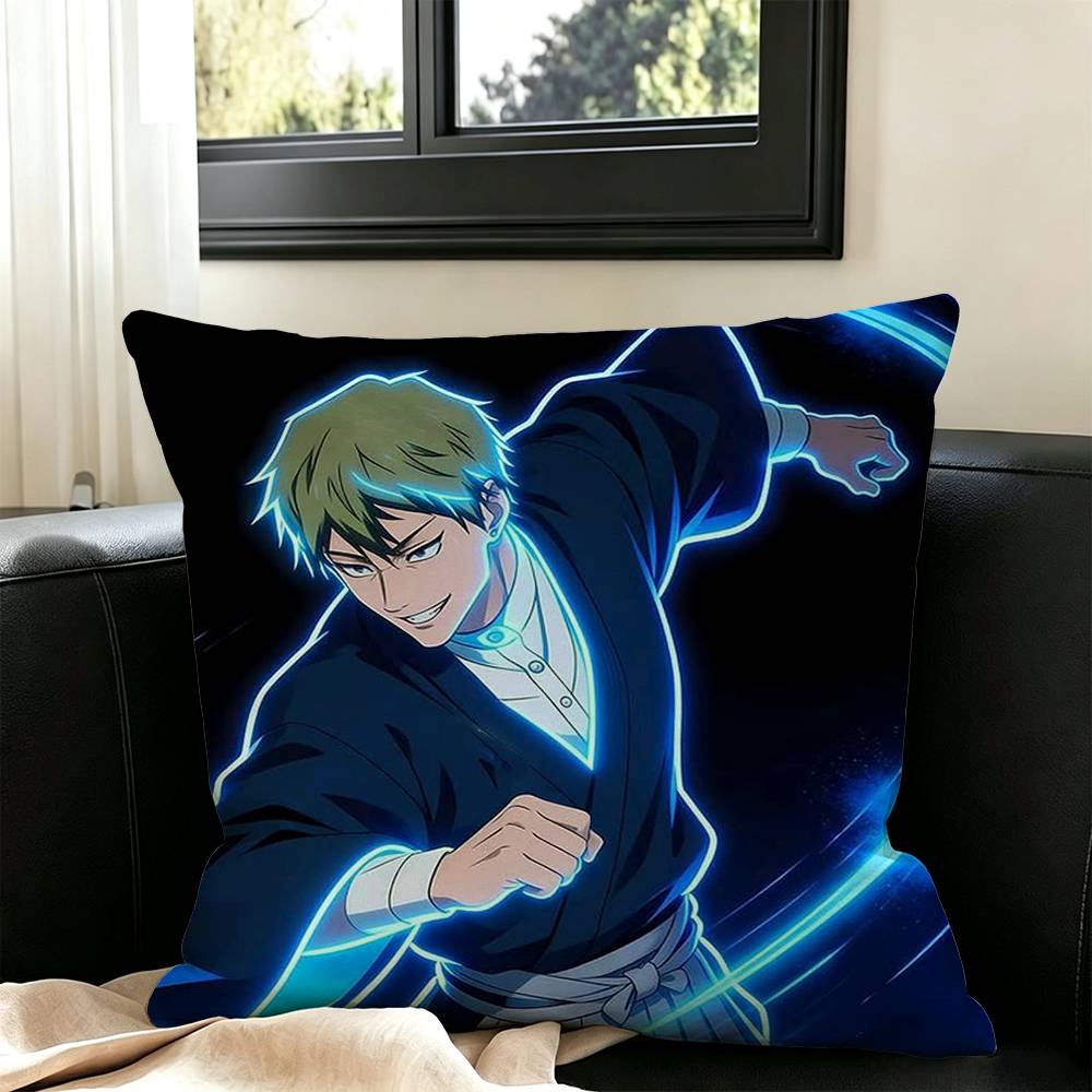 Zenin Naoya Pillow Case Square Double-Sided Sofa Cushion Cover Bedroom Bedside Pillow