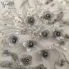Diy Three-Dimensional Imitation Pearl Gold Thread Lace, Hand-Embroidered Lace Collar Clothing Accessories