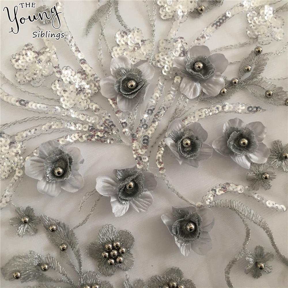 Diy Three-Dimensional Imitation Pearl Gold Thread Lace, Hand-Embroidered Lace Collar Clothing Accessories