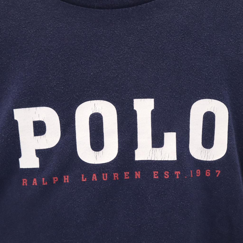 POLO SPORT RALPH LAUREN Long Sleeve T-shirt L Navy Ron T Men's Used
