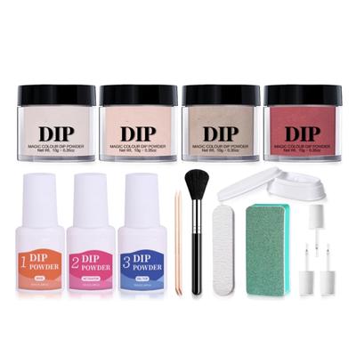 Mehrzweck-Flüssig-Dipping-Nagelpuder-Kollektion Mit Farbbeständigkeit Und Reisefreundlicher Verpackung
