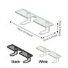No Drill Bathroom Storage Rack Plastic Bathroom Sink Shelf Faucet Storage Shelf  for Kitchen