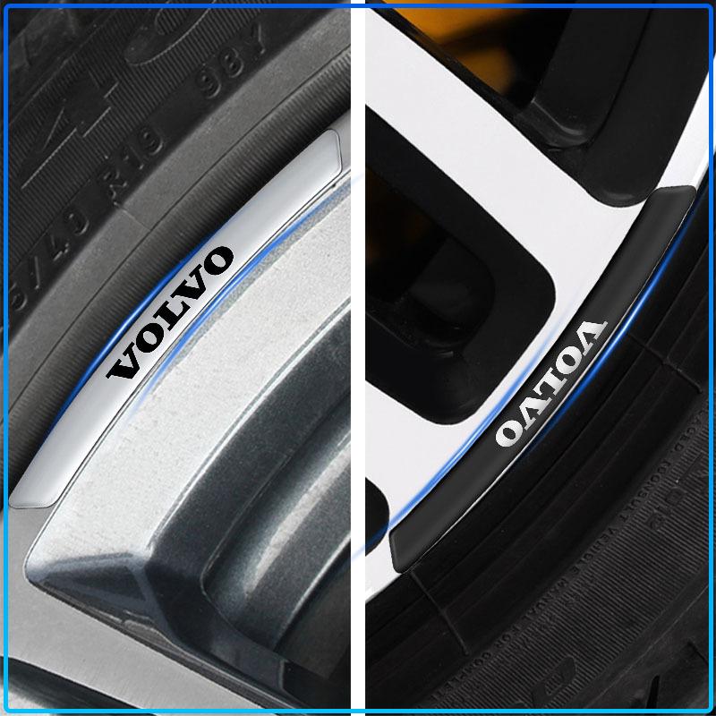 Aluminum Car Wheel Hub Badge Tire Rim Stickers Decoration Accessories Emblem For Volvo 240 C70 S40 S50 S60 S70 S80 S90 V40 V50 V60 V90 XC40 XC60 XC90