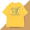 Retro Lemon Italy T-shirt Printed Short Sleeve T Shirt Women Casual Harajuku Streetwear Tee Tops Camiseta Women Summer Tees