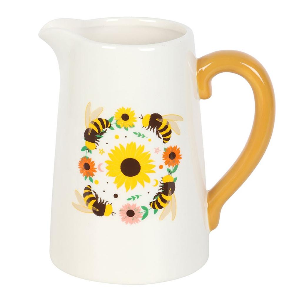 Something Different Ceramic Bee Summer Flower Jug