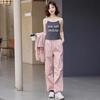 Women's Trendy Small-Size Three-Piece Workwear Sports Set - Spring 2025 Collection
