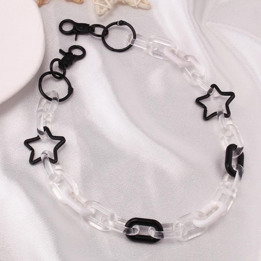 Hollow Star Trendy Belt Chain Pendant Y2K Hip Hop Chain Gifts Waist Chain Pants Accessory