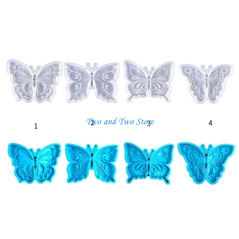 HX6F Butterfly Shaped Silicone Mold Home Decoration Mould DIY Table Ornament Tools