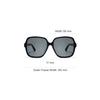 Gucci Letter Decorated Irregular Shape Sunglasses Unisex Sunglasses Black GG1189SA-002