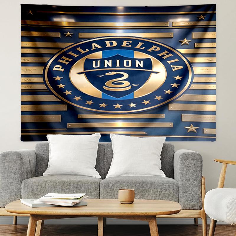 Philips Sports Union Print Tapestry, Lightweight Wall Hanging, for Bedroom, Dorm, Living Room, Home Art Decor, Birthday Christmas Gift for Friends