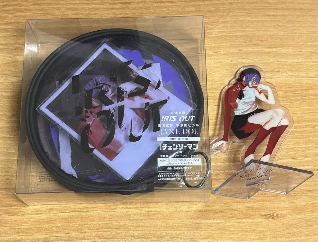 CHAINSAW MAN Kenji Yonezu IRIS OUT/JANE DOE Legend OST CD Used