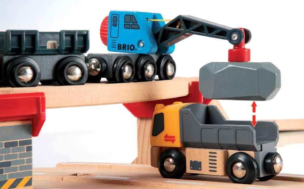 BRIO Rail & Road Quarry Set 33210