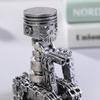 Unique Resin Robot Figurine - Creative Desk Decor for Home & Office, Perfect gift for friend