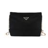 Large capacity Oxford cloth bag women's summer 2025 new fashion diamond chain messenger bag premium bucket bag