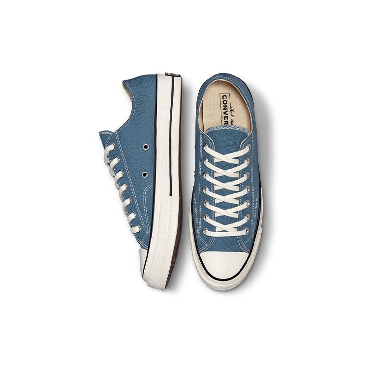 Converse Chuck 70 Low Deep Waters Unisex Sneakers Blue Egret Black A00755C