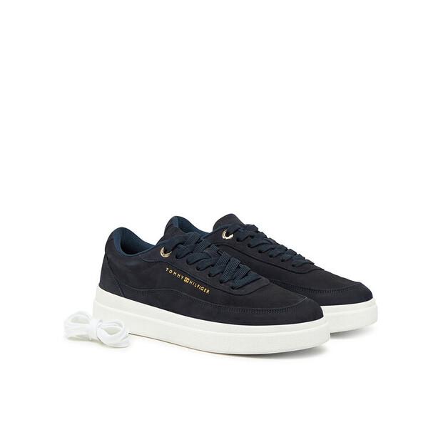 Tommy Hilfiger Modern Court Sneaker Nubuck FW0FW08462 Blue