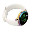 Men Digital Watch Round Color Screen Waterproof Backlit Ultra Thin Stylish Alarm Sports Watch
