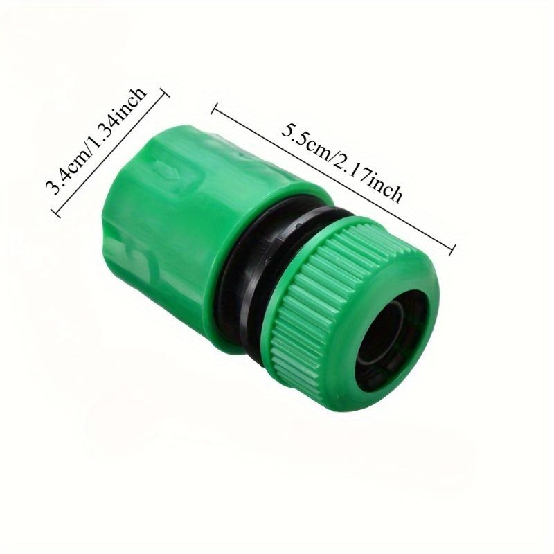 3pcs Garden Quick Hose Connector 1/2 End Double Male Hose Coupling Joint Adapter Extender Set for Hose Joint Irrigation Systems
