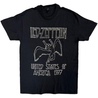 I Led Zeppelin: Maglietta Tour USA '77 (Licenza ufficiale) XX-Large