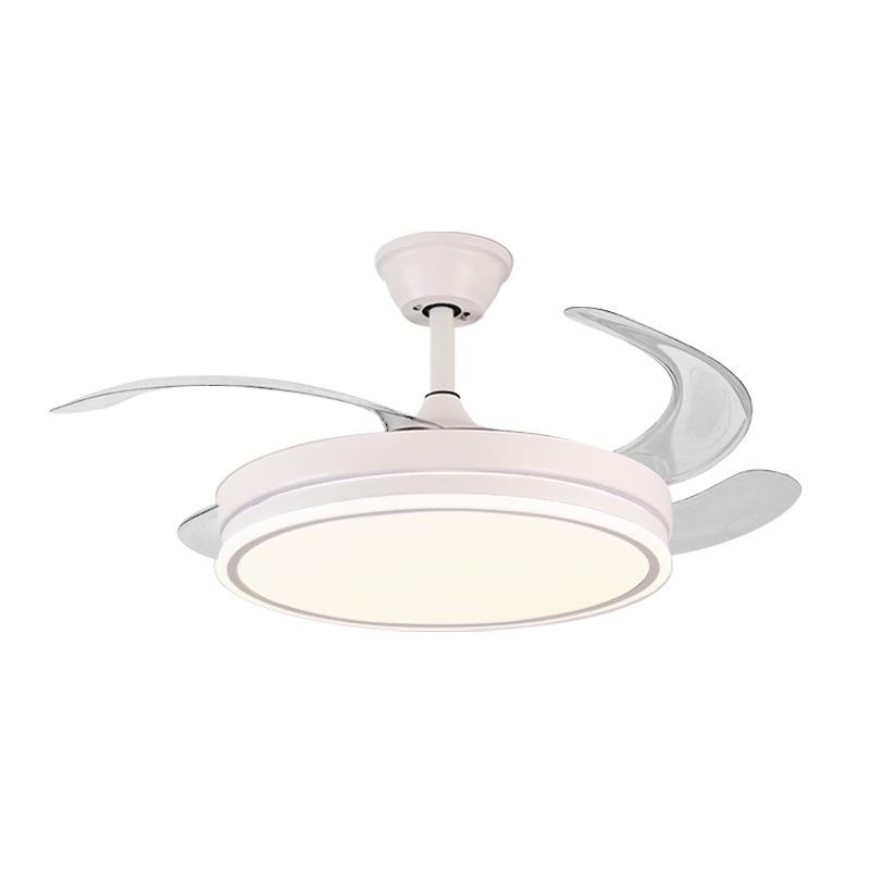 Invisible Silent Variable Frequency Ceiling Fan with Light for Living Room or Bedroom