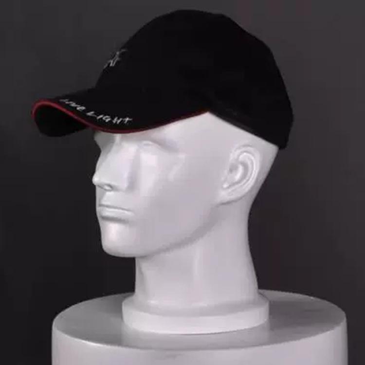 Male Mannequin Head with Shoulders for Hat, Wig, and Eyewear Display