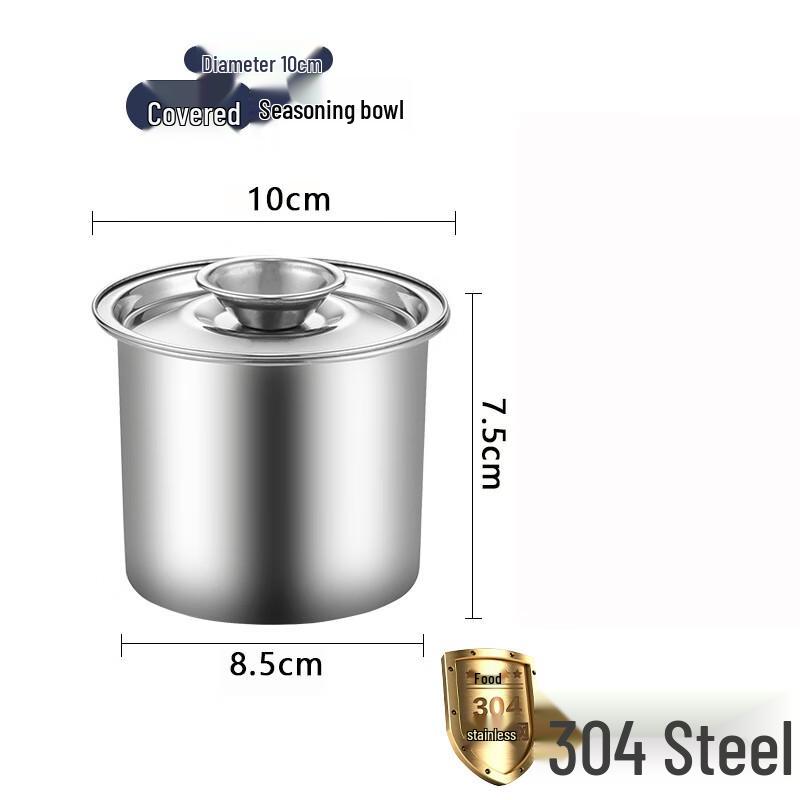 

MOLUONA 304 Stainless Steel Mixing Bowl with Lid