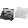 Metal Letter Tray and File Organizer Bookend